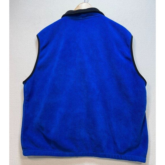 Timberline Mens Fleece Vest Jacket Size XL Blue Saddle Up Full Zip Outdoors - Picture 9 of 11